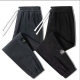 Non-magnetic and non-iron working pants wear wear wear-resistant dirty work work tooling bundle foot corduroy men's casual sports pants