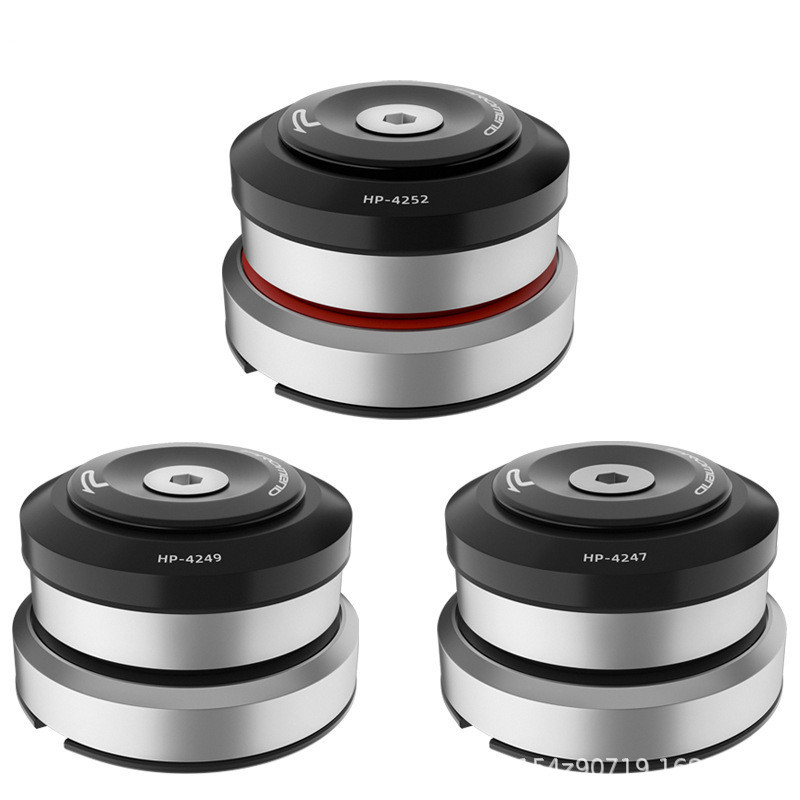 PROMEND bicicleta recta conjunto de tazón de fibra de carbono bicicleta de montaña Peilin tenedor delantero conjunto de cabeza de bicicleta de carretera de ocho piezas