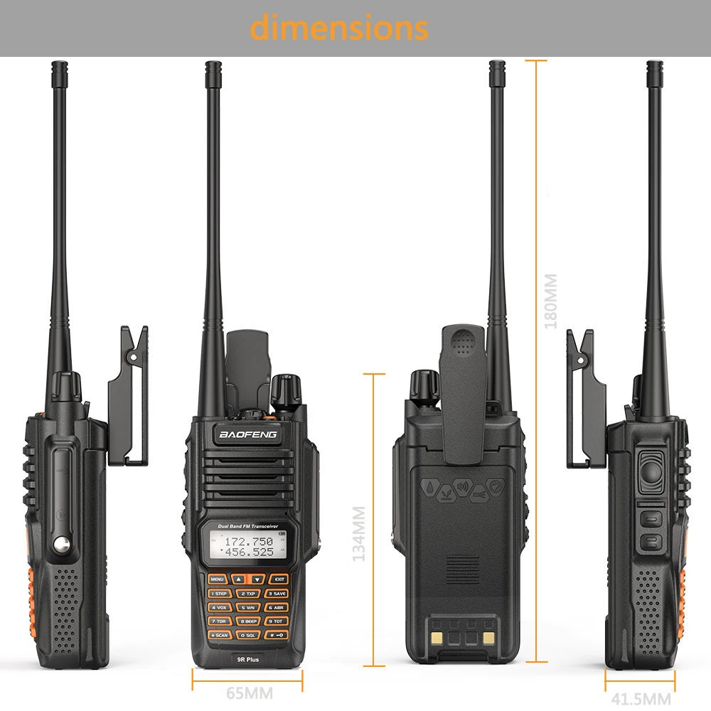 9RPLUS радар-рация Baofeng 9R водостойкая рация BAOFENG Baofeng 9R plus IP67 Морской судно