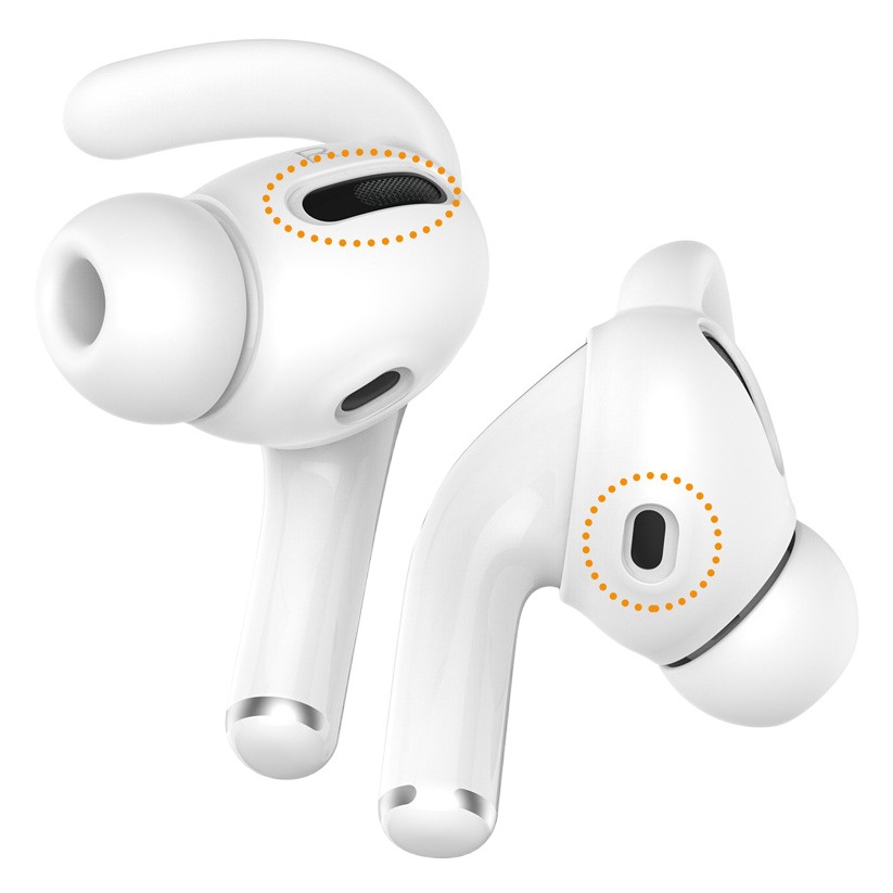 Adecuado para Apple auricular Bluetooth inalámbrico AirPods orejeras AirPods Pro 1 silicona suave orejeras