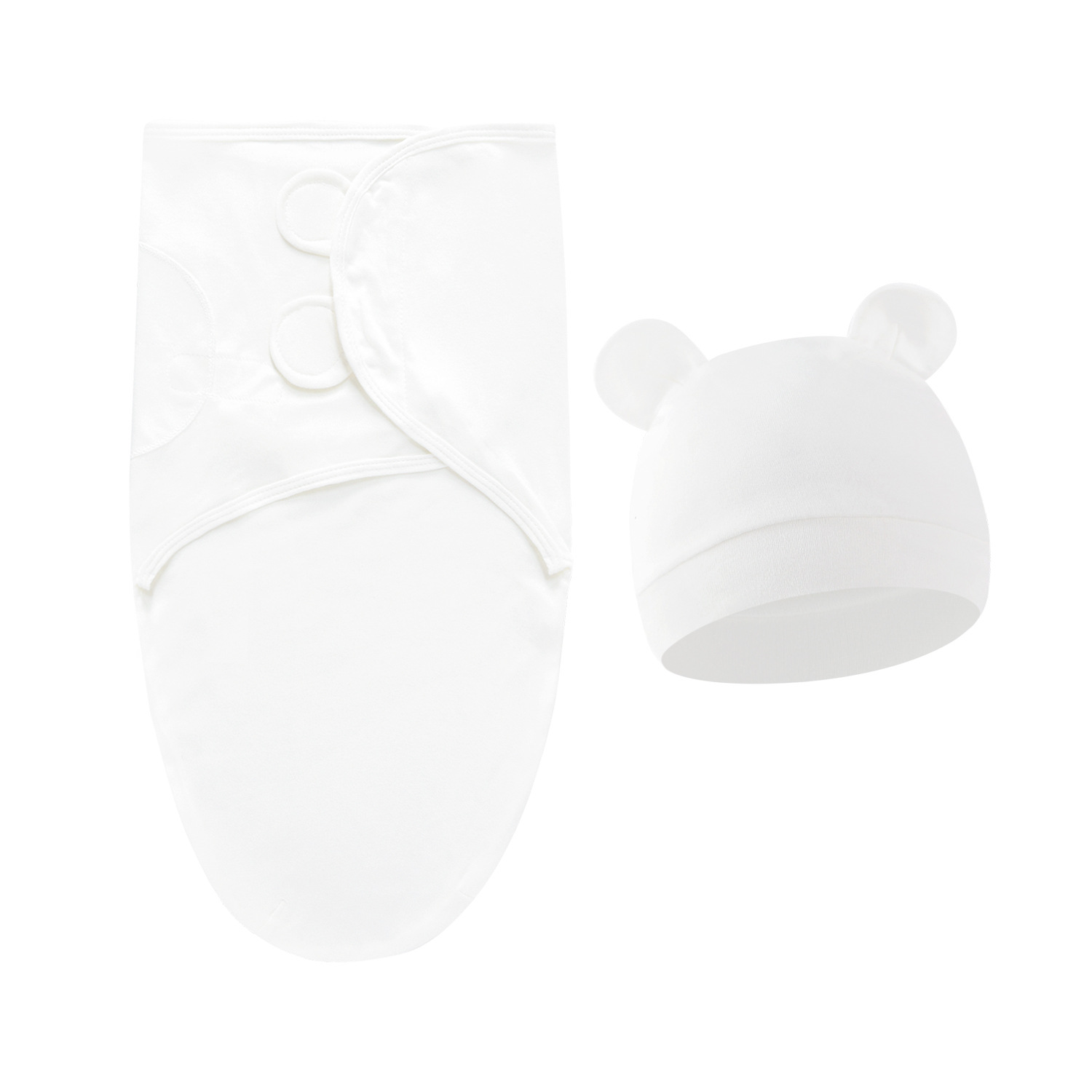 화이트(포대기 + 싱글 기장)