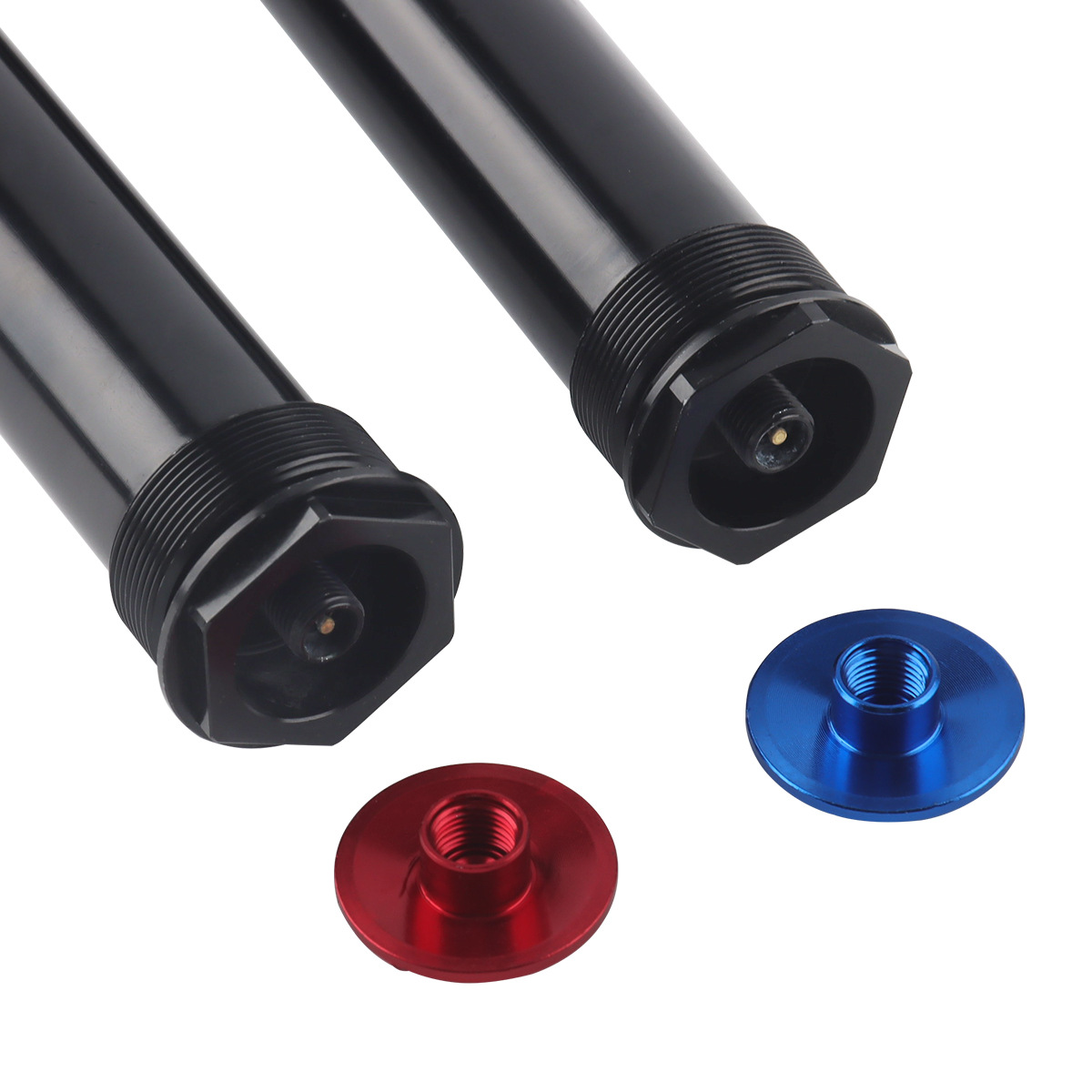 VIARON bicicleta de montaña doble cámara de aire de la bomba de aire de aleación de aluminio varilla de presión de aire solo cambio de aire doble aire frente tenedor piezas de reparación