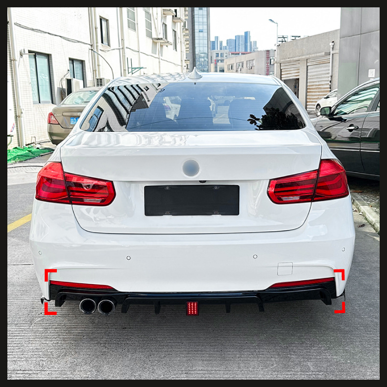 Suitable for Bmw 3 Series Bmw F30 m Sport Front Lip, Rear Wing, Rear Lip, Grille, Side Skirts, Body Kit Modification