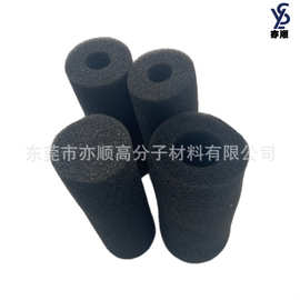 厂家生产黑色海棉柱子 过滤爆破海绵圆柱 聚酯海绵圆柱体