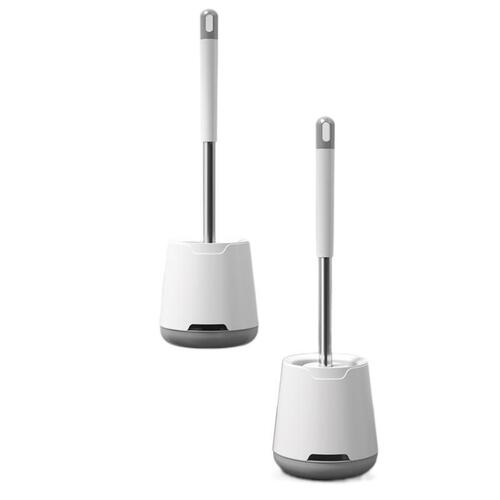 Toilet brush has no dead ends, household punch-free toilet cleaning, toilet pit cleaning long handle toilet set artifact