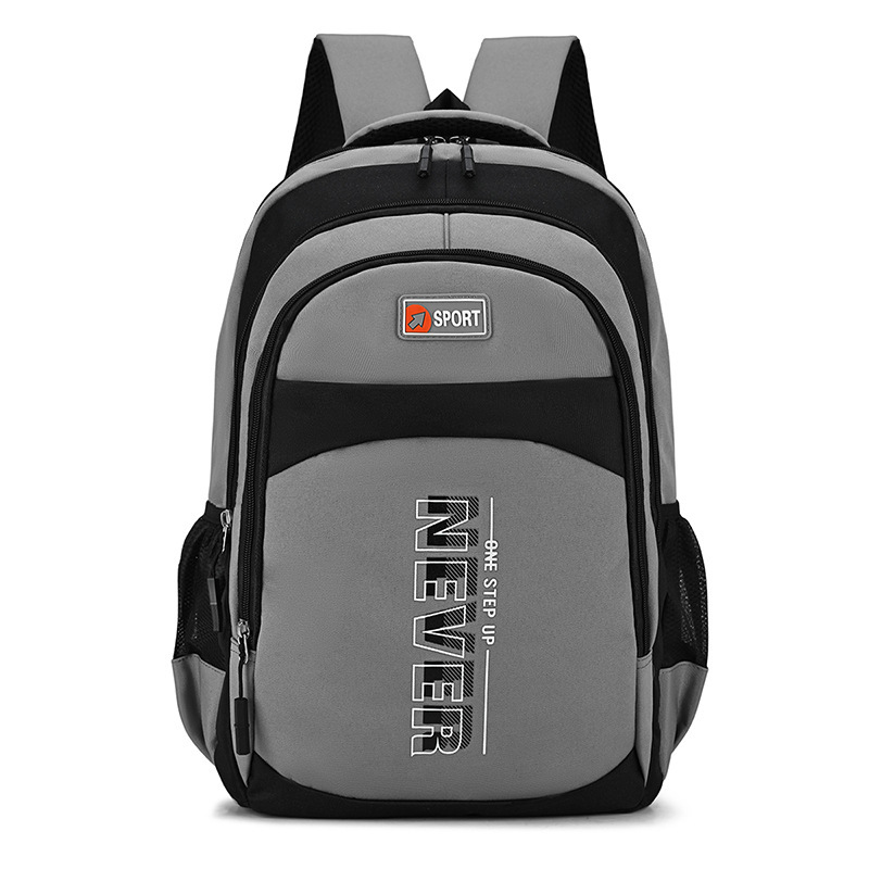 New cross-border backpack, simple and casual, large-capacity business laptop bag, school bag for middle and high school students