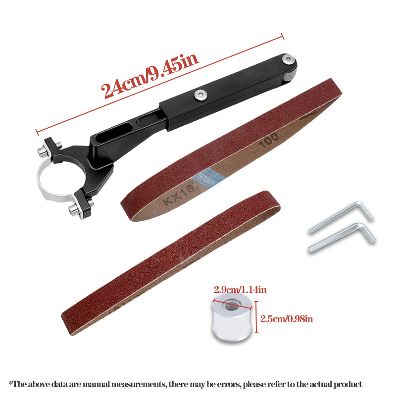 앵글 그라인더 변경 벨트 기계 연삭 연마 목공 벨트 연삭 기계 연삭 녹 연마 변환 랙