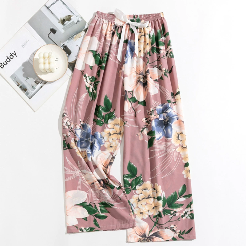 (Cross-border trading), summer thin comfortable cartoon trousers, oversize