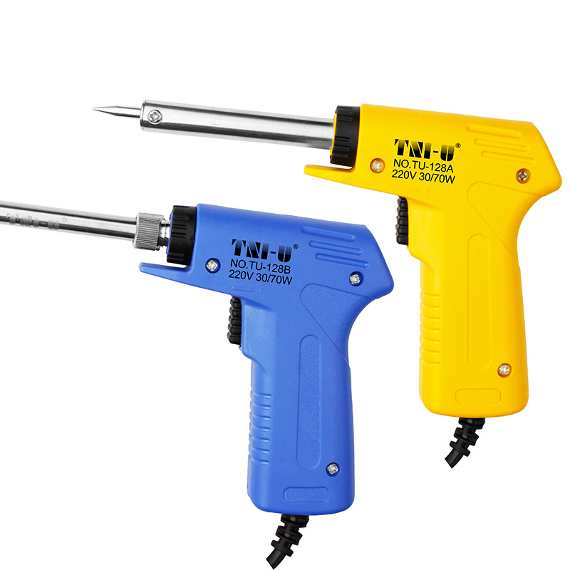 Soldador eléctrico de doble potencia, herramienta de soldadura de larga duración, temperatura controlable, reparación de electrodomésticos, pistola de soldadura eléctrica al por mayor