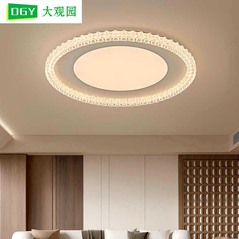 Luz principal de la sala de estar 2026 nueva lámpara de techo de protección de ojos moderna simple ligera y lujosa sensación de alto nivel de estudio luminaria de dormitorio 686L