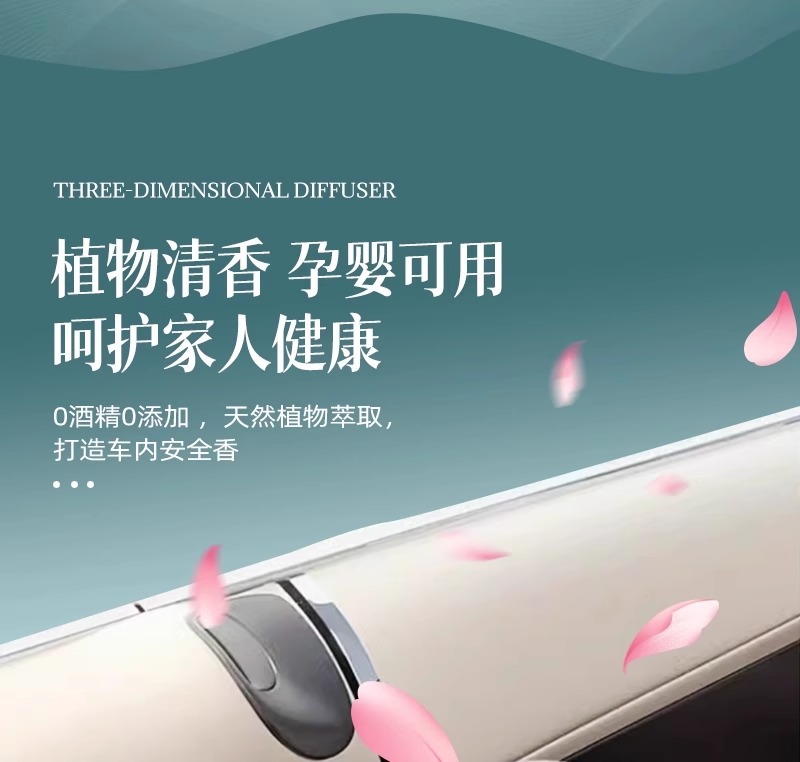 Car Air Freshener Car Balm Solid Fragrance Brick Long-Lasting Light Fragrance Car Odor Removal Deodorizing Aromatherapy