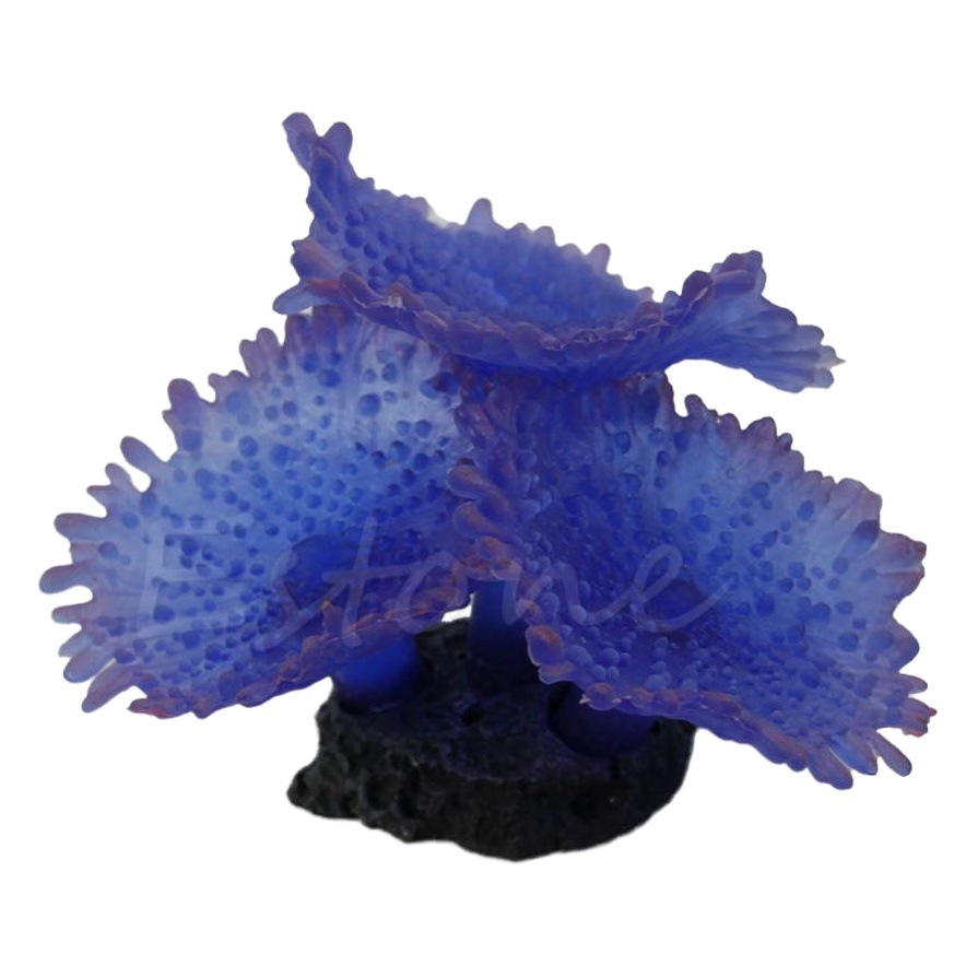 Acuario Coral decoración pecera paisaje decoración suave coral plástico simulación silicona erizo de mar vida marina