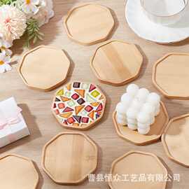 木质手工制作diy儿童作品幼儿园马赛克杯垫礼物咖啡垫绿植垫