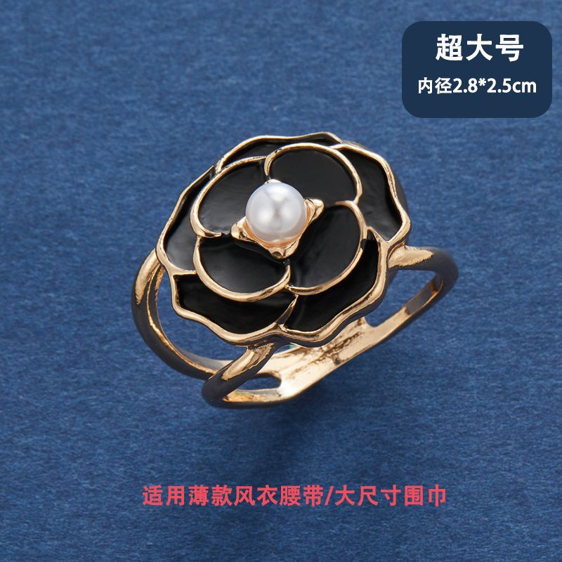 Cinturón de abrigo hebilla fija de moda más tamaño hebilla bufanda de seda hebilla bufanda hebilla de cintura hebilla de cinturón rompevientos de lana hebilla