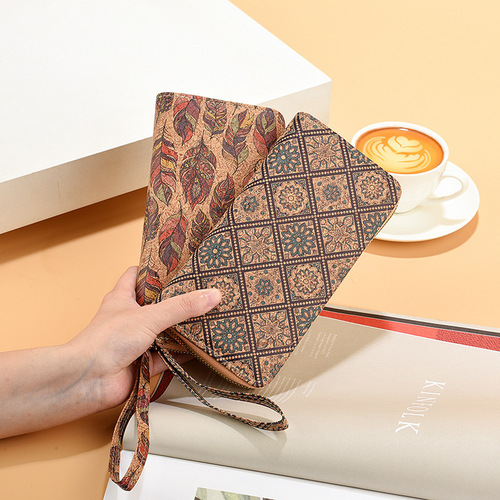 Women's Wallet Korean Version Simple Long Ins Women High-End Feeling Wallet Women's Large Capacity Phone Bag