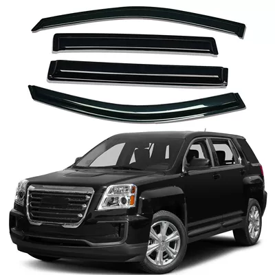 Applicable to 2010-2017 Chevrolet Terrain rain shield rain eyebrow window visor (Rain shield)