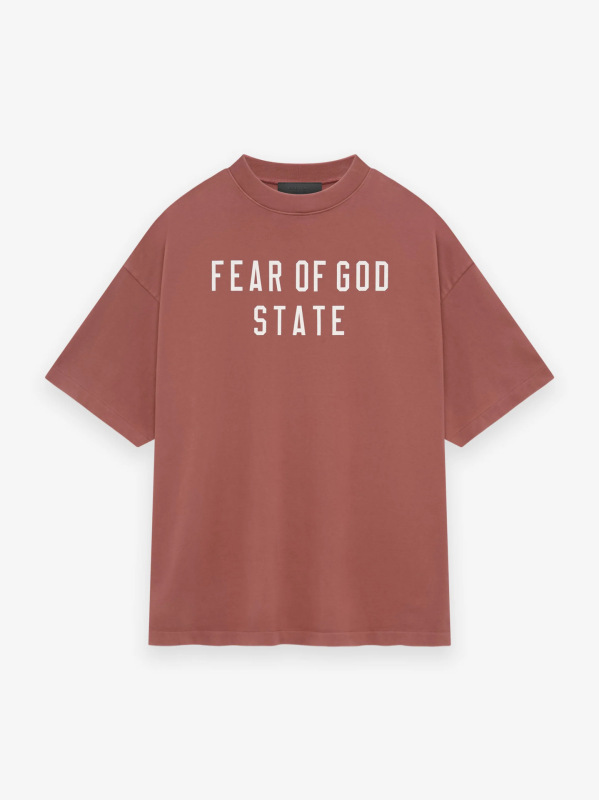 FOG FEAR OF GOD トレンディなベルベットのダブルレタープリントラウンドネックスウェットシャツカジュアルメンズとレディーススウェットシャツ|undefined