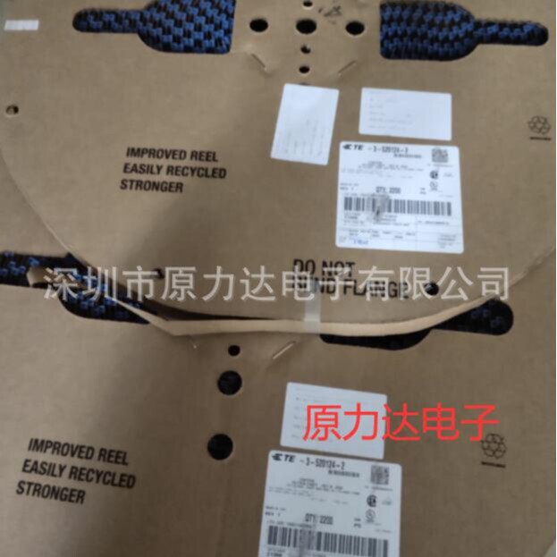 New 3-520124-2 in stock insulated terminal original electronic 187 series Tyco original TE blue