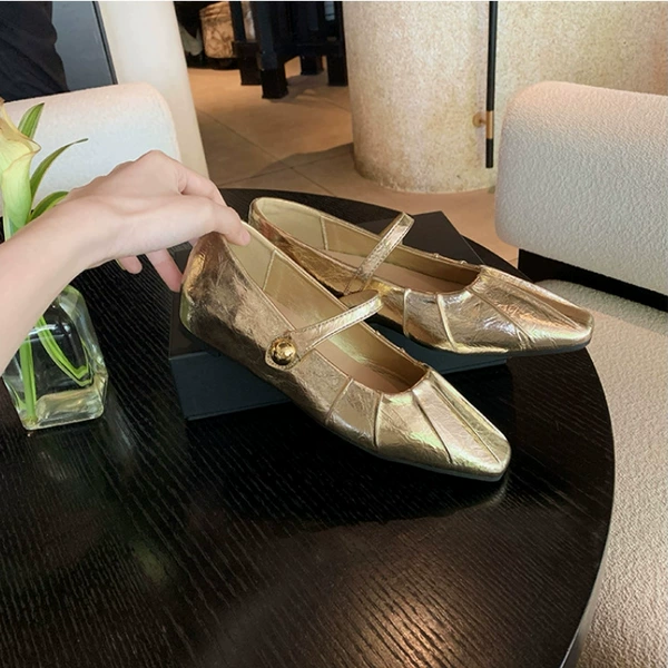 1369 gold shoes (4 cm)