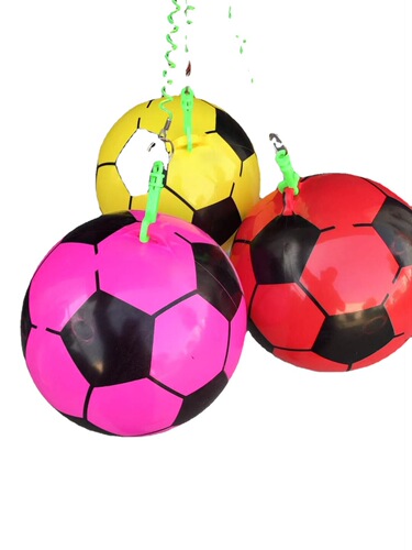 Source Factory 22 Training Training Chain Football Children PVC Inflatable Toy Kindergarten Pat Ball Wholesale