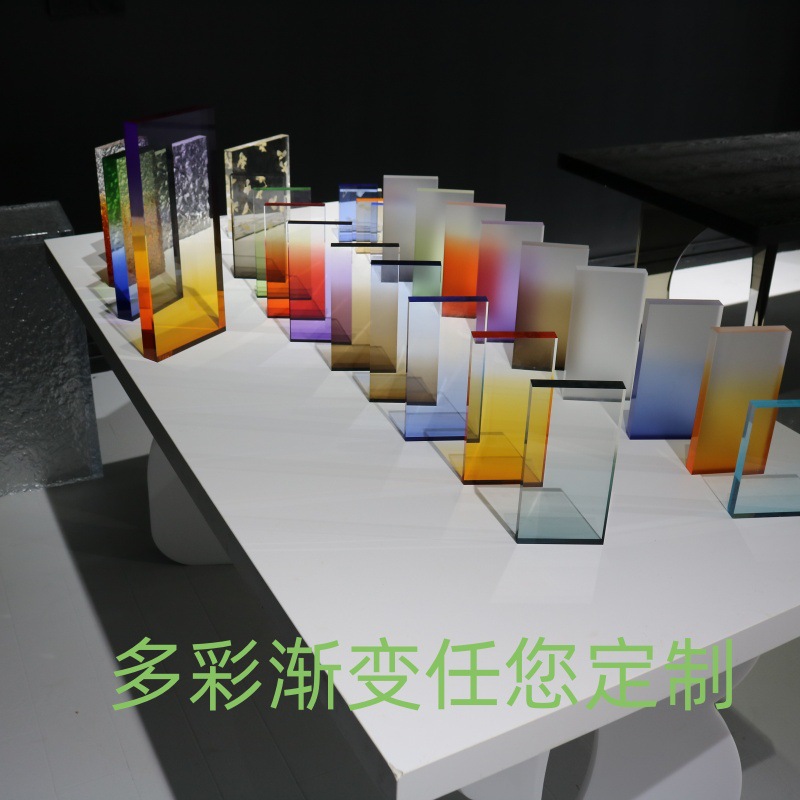 厂家直供亚克力板激光切割UV打印CNC加工热弯造型激光打标