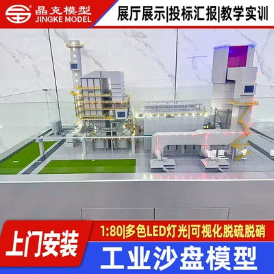 Industrial sand table model, steel Industrial molds