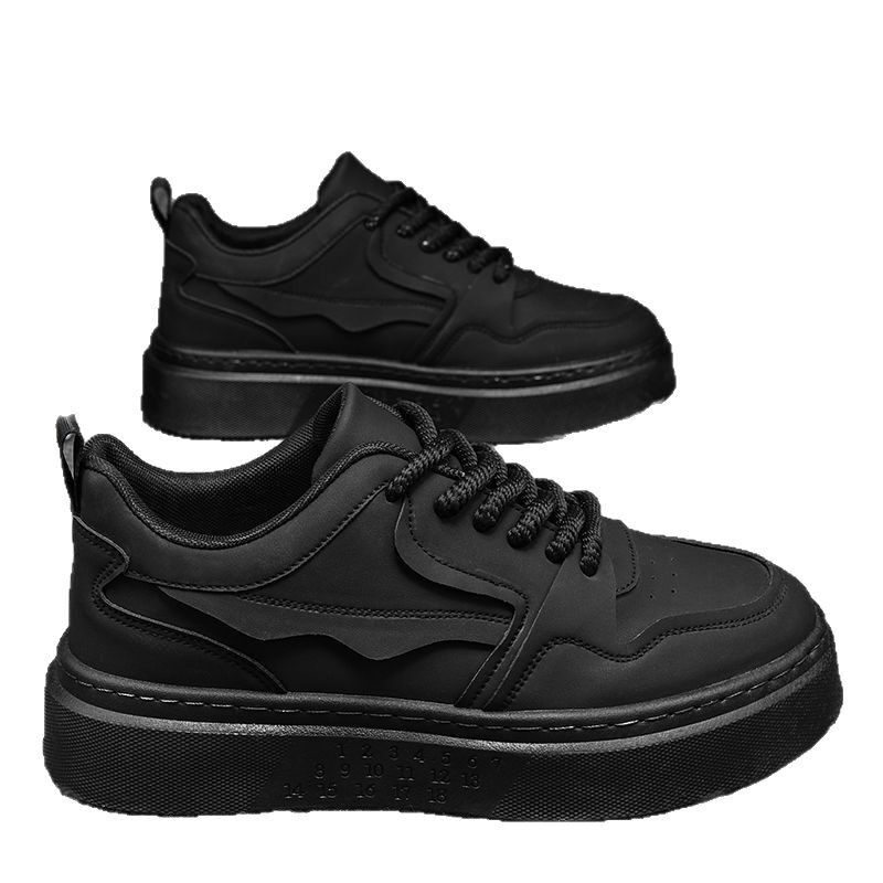 Giày thể thao nam đế dày chống trơn, giày sneaker casual thoáng khí đi làm — MQ21 màu kaki, MQ21 màu đen