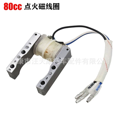 Mini motorcycle bicycle accessories 50cc 60cc 80cc 2 stroke three-wire ignition coil magnetic coil (Alovlanma bobini (Babinalar))