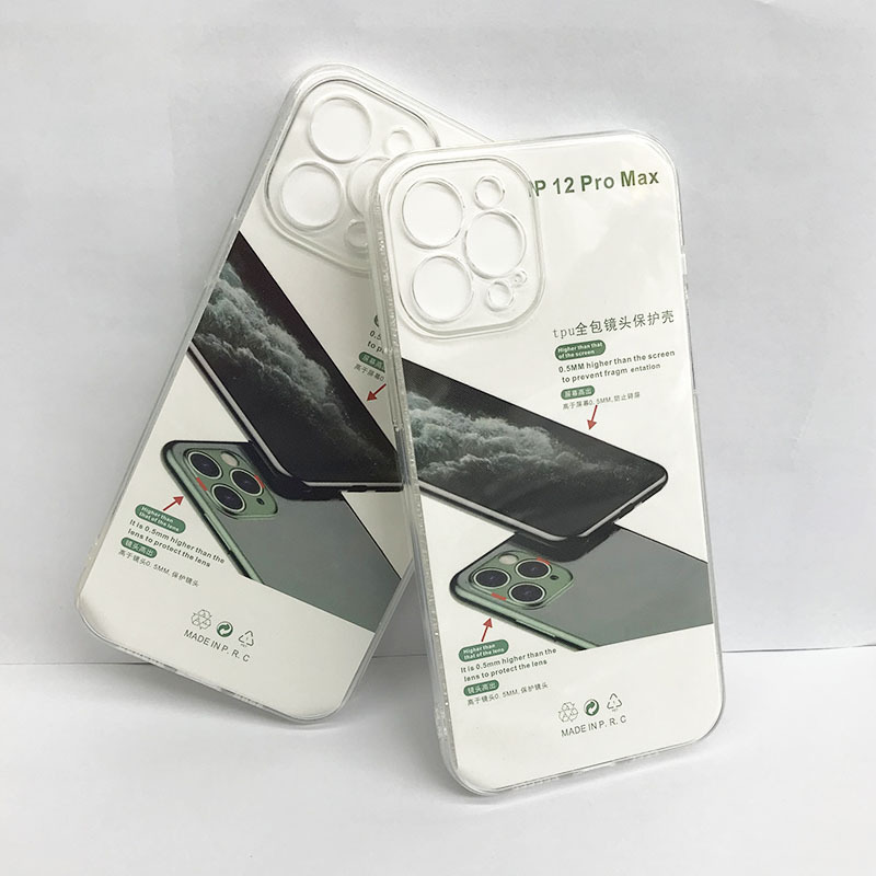 适用苹果14手机壳iPhone15透明TPU软1.5加厚精孔全包镜头7plus壳