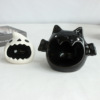 Ceramic ghost ashtray in summer cooling summer ceramic nest gold silk bear sleeping house little hamster nest 5224