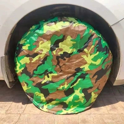 Car tire protection cover, Spare wheel cover - oxford-cloth-durable-camouflage-tire-cover-sold-individually