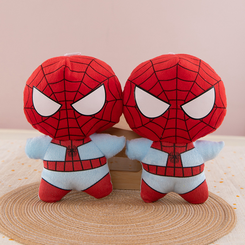 メーカー卸売 7inch 新しいキャッチマシン人形ぬいぐるみ人形結婚式の投げ人形プリントロゴ|undefined