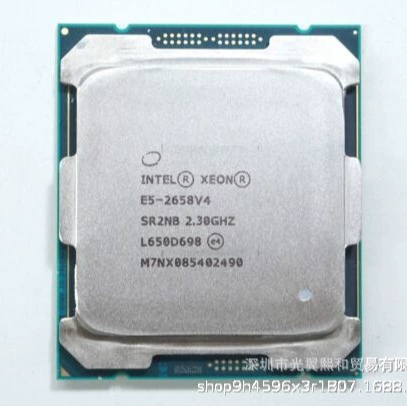 Xeon E5-2628L V4 2630L V4 2643 V4 2648L V4 2658 V4 серверный процессор, разборка