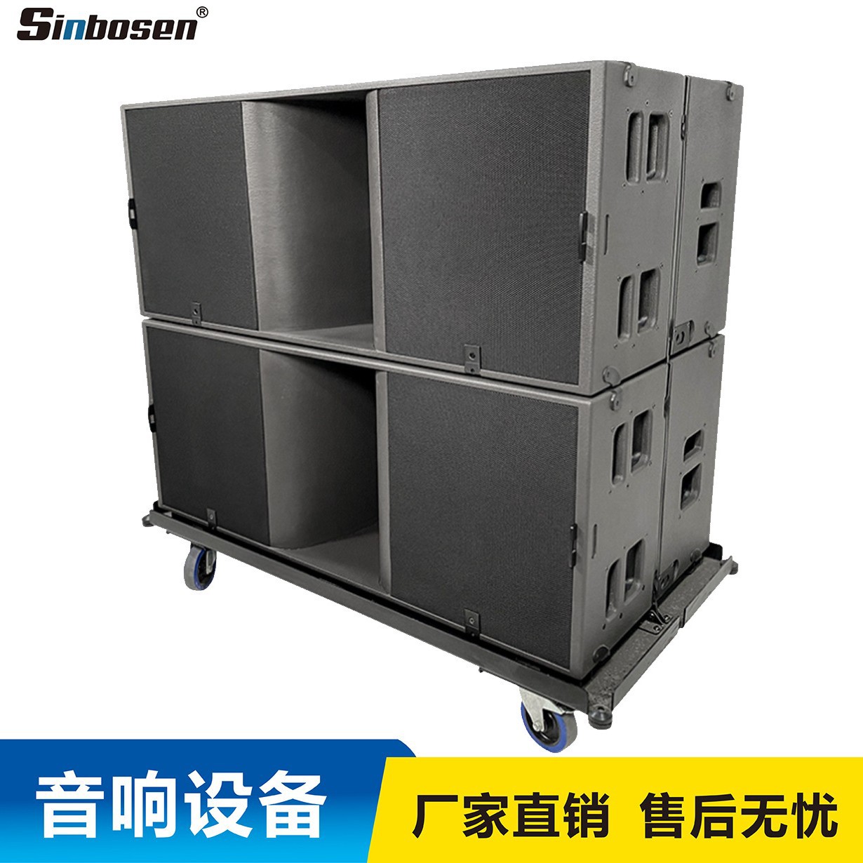 Subwoofer de 18 pulgadas K - 28 Neodymium Magnetic Audio Subwoofer adecuado para bares grandes espectáculos de etapa