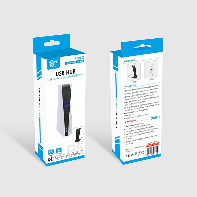 USB 2.0 HUB-удлинитель для PS5, конвертер/разветвитель для подключения PS4/Xbox One/Xbox Series/NS