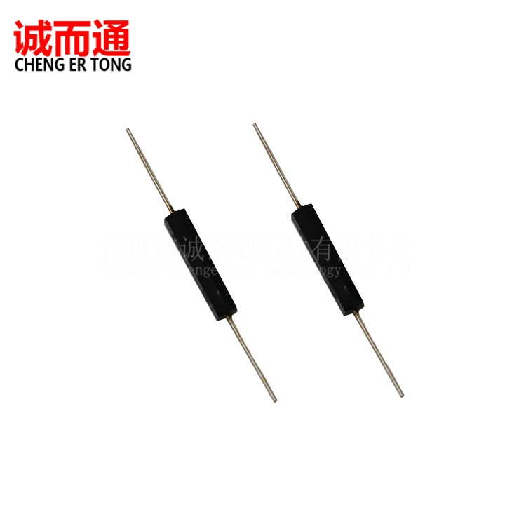 Отечественный пластиковый тростниковый переключатель 3*16 мм нормально открытый пластиковый магнитный переключатель противоинтерференционная Золотая ножка Серебряная ножка