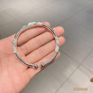 Flowers like brocade bracelet women's opening solid flowers bracelet temperament girlfriend best friend lover gift