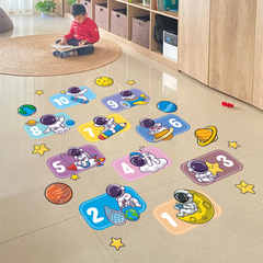 旅康CH27011ABC宇航員數字地貼卡通星球跳房子遊戲幼兒園客廳貼紙