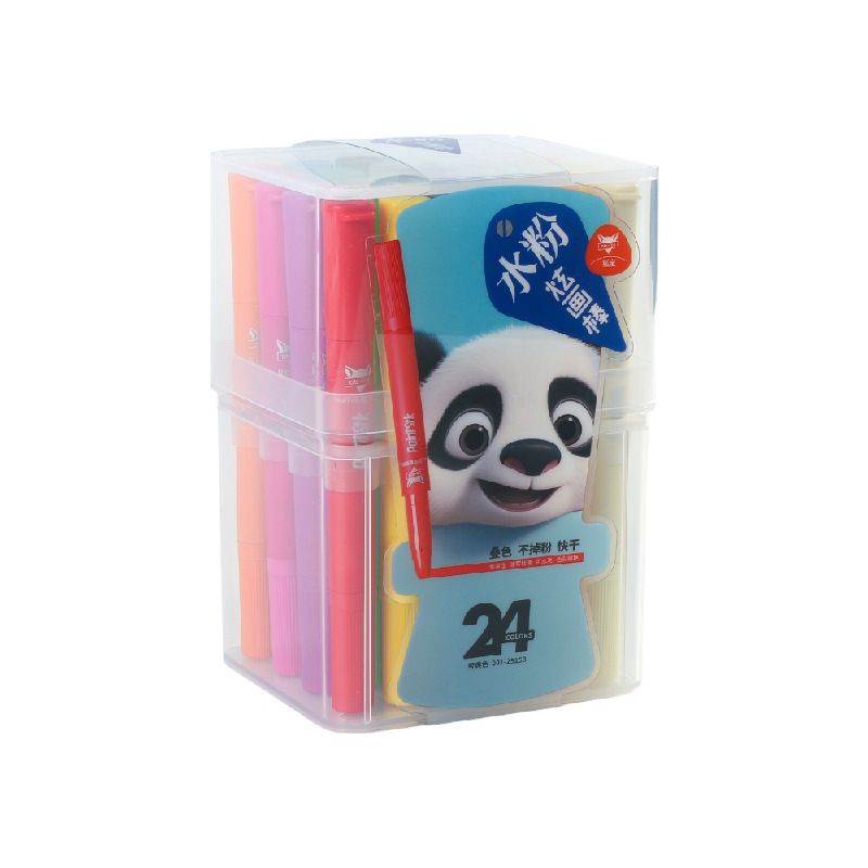 固体水粉颜料炫彩油画棒可洗软性绘画涂鸦水溶画册蜡笔儿童美术|undefined