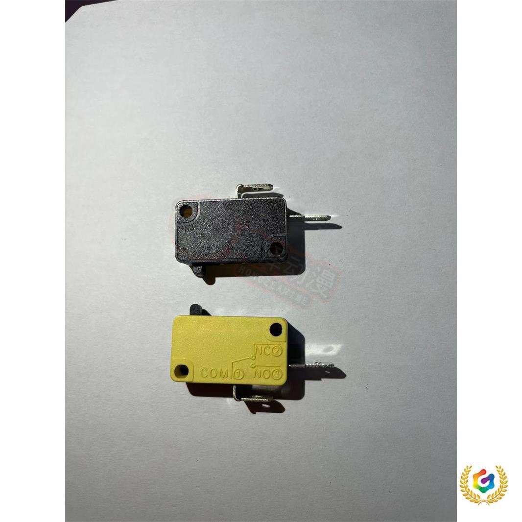 ◉大型游戏机上分锁配件 发炮按键通用二足三足微动按钮开关拍拍