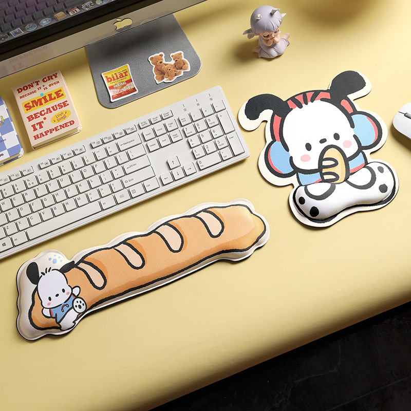 Alfombrillas de ratón transfronterizas, divertidas y variadas, reposamuñecas, alfombrillas de ratón de alta calidad con formas especiales, alfombrillas de ratón de dibujos animados para hombres y mujeres