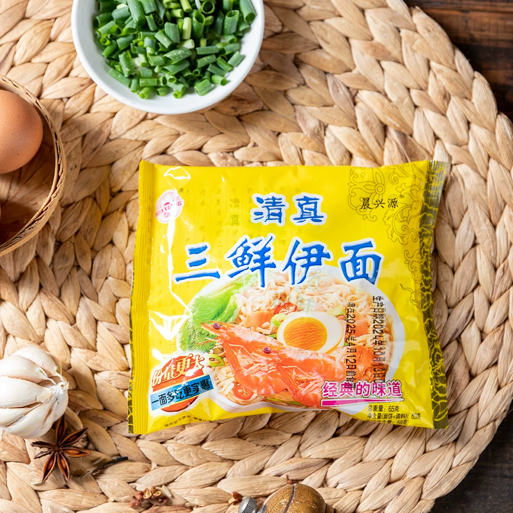 Huaxiang Halalo Sanxian Yi лапша быстрого приготовления