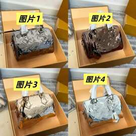 驴家2025单肩包水波漆面斜跨手提包跨境时尚女包简约百搭批发