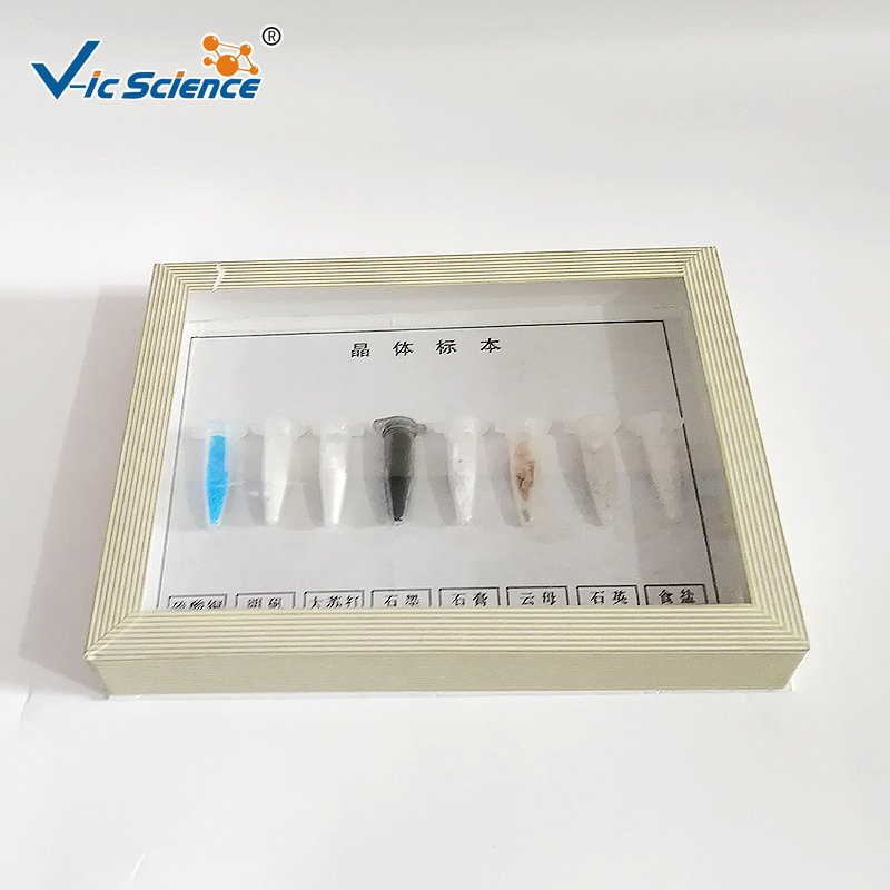 教学展示标本 晶体标本 中小学生物大纲配套教材