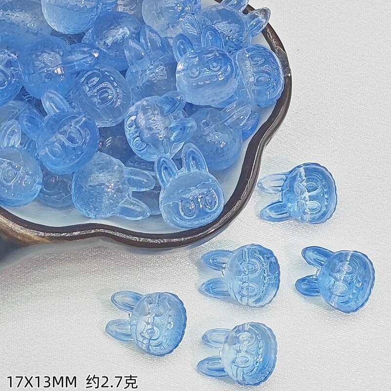 捷克ins风琉璃拉布布异形玻璃珠手工DIY手链项链串珠材料饰品配件|undefined