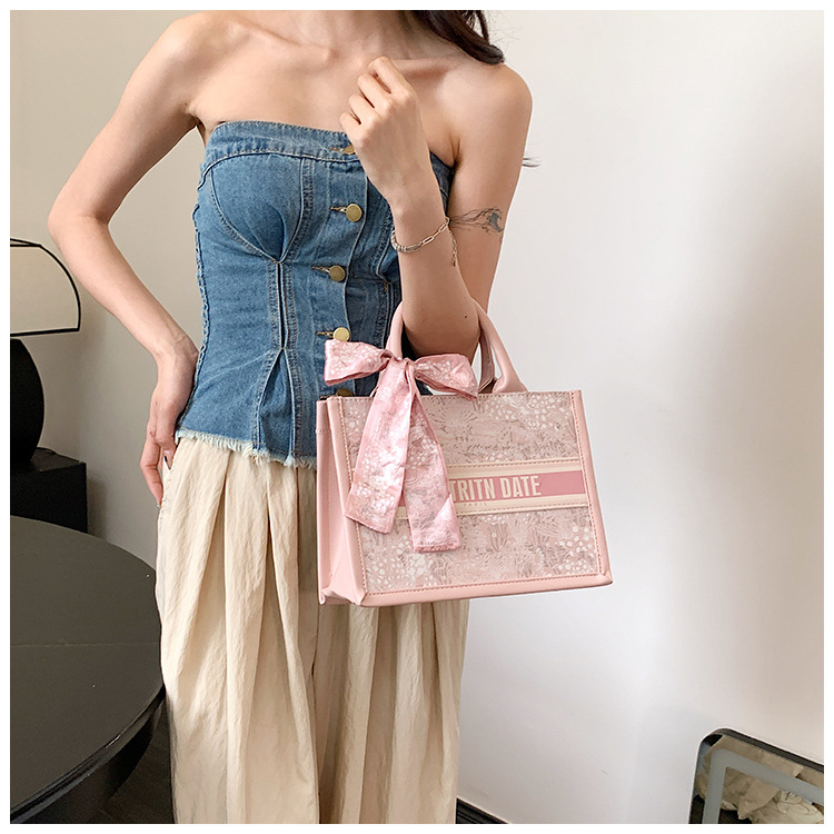 Bolso de mano para mujer nuevo 2024 bolso impreso de moda transfronteriza bolso de hombro de Cercanías de trabajo de alto grado