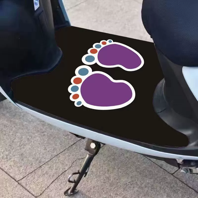 Электрический коврик для ног универсальный маленький eDonkey коврик для ног свободно обрезать водонепроницаемый фиксированный анти-беговой противоскользящий коврик для ног оптом