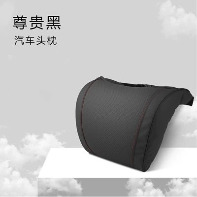 and Lumbar Support, Adjustable Removable — Headrest - k-type-napa-headrest-noble-black-one-pack