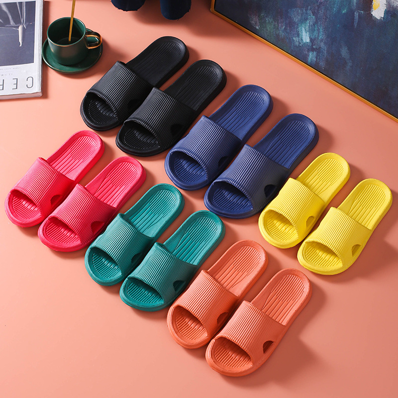 여성용 슬리퍼, 여름용 실내용 부드러운 밑창 가정용 미끄럼 방지 슬리퍼, 커플용 방수 두꺼운 밑창 무소음 EVA 도매, 내구성
