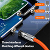Huawei, samsung, rotating charging cable, iphone, 120W